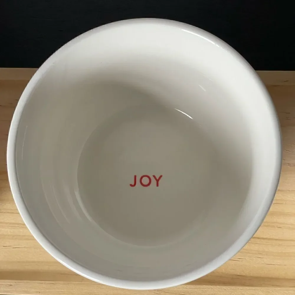 Hallmark Vintage 1970’s Trio of Small Ceramic Serving Bowls on Wooden Block